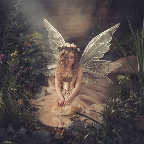 Magical angel fairy princess